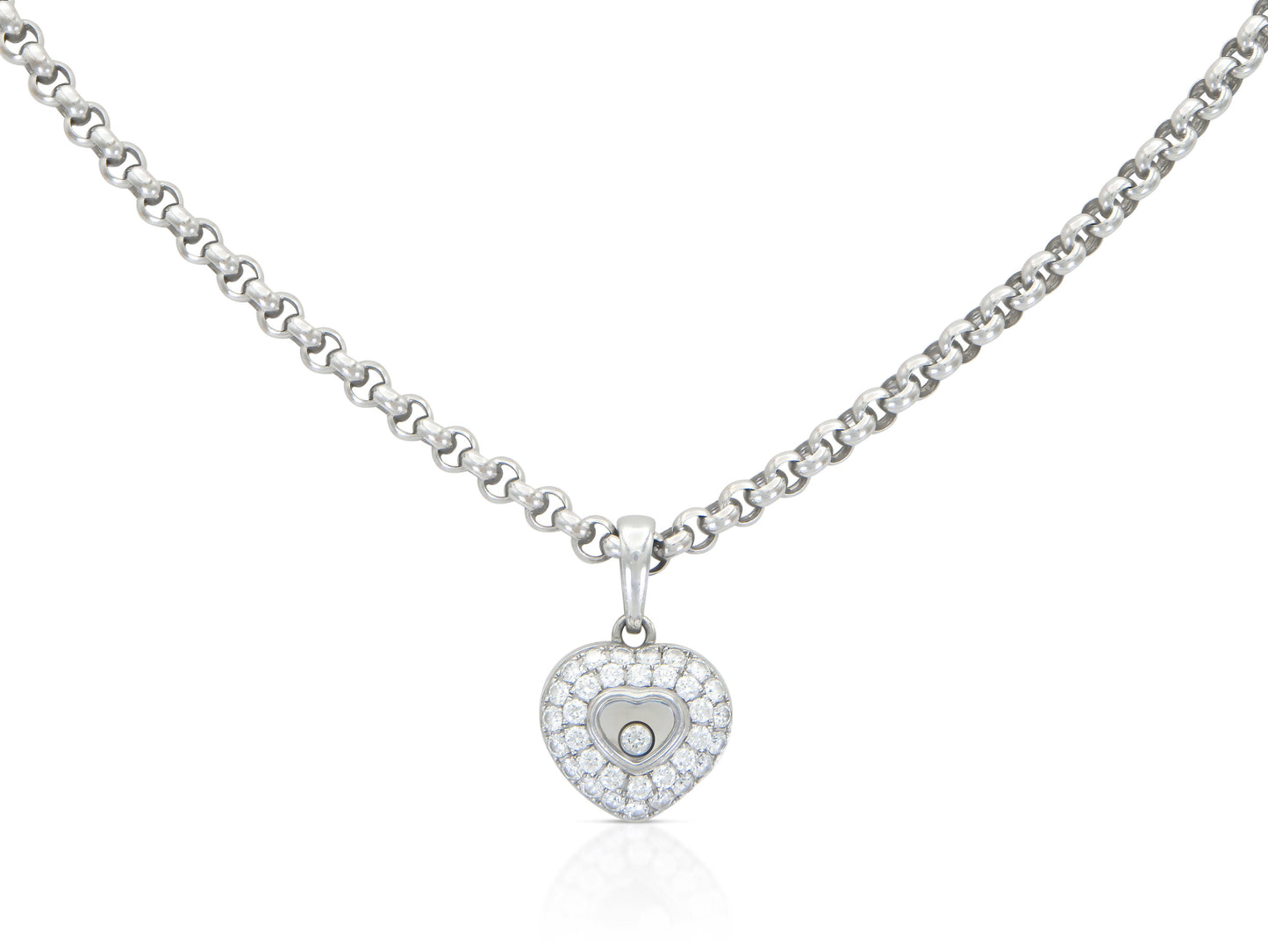 Chopard Happy Diamonds Heart Pendant Necklace