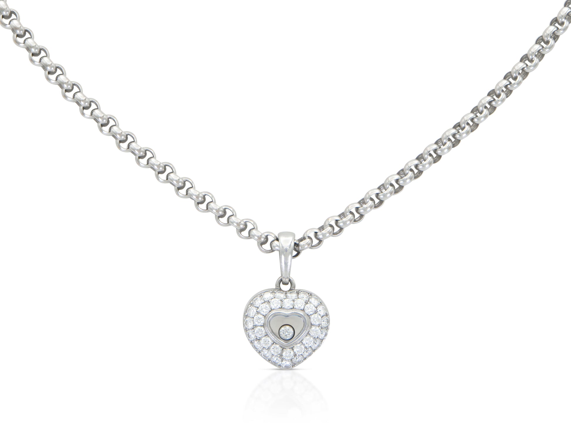 Chopard Happy Diamonds Heart Pendant Necklace