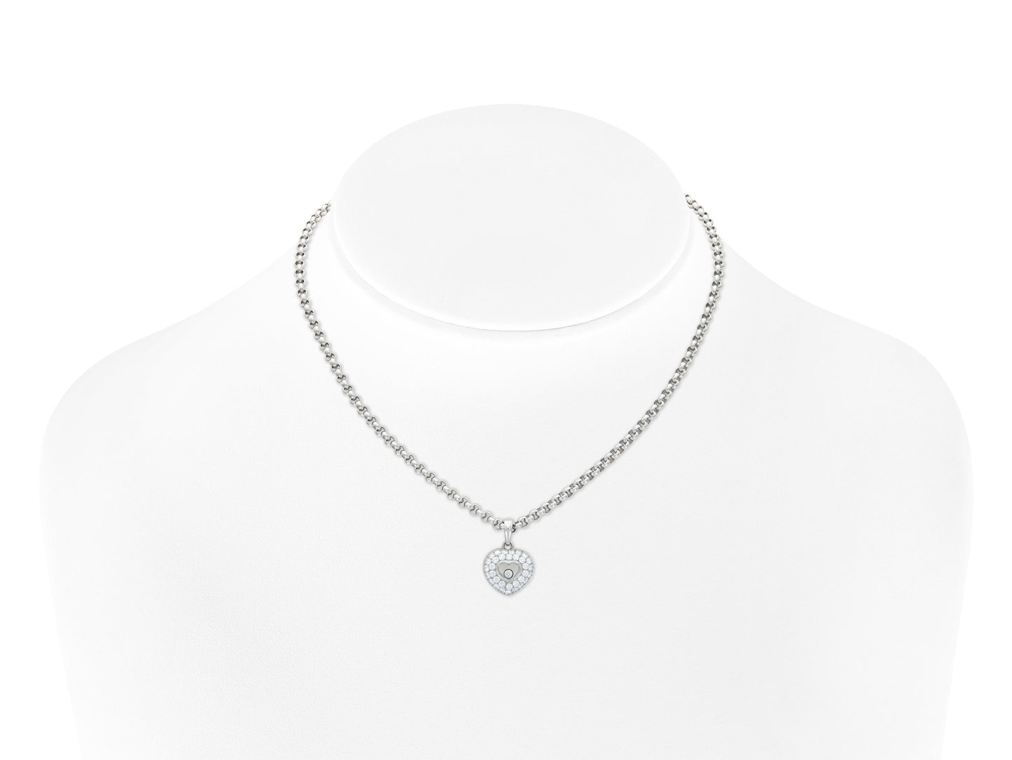 Chopard Happy Diamonds Heart Pendant Necklace