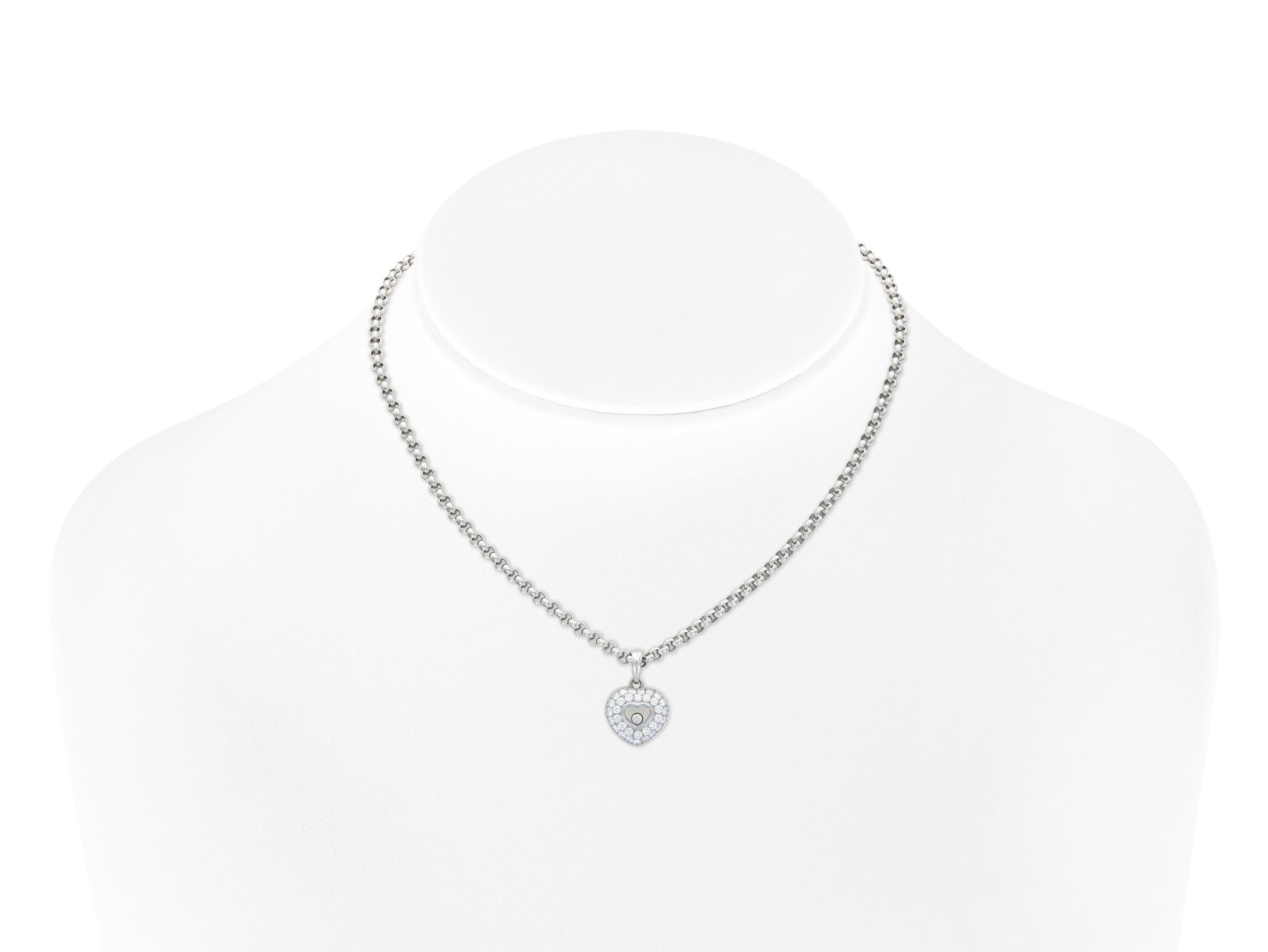 Chopard Happy Diamonds Heart Pendant Necklace