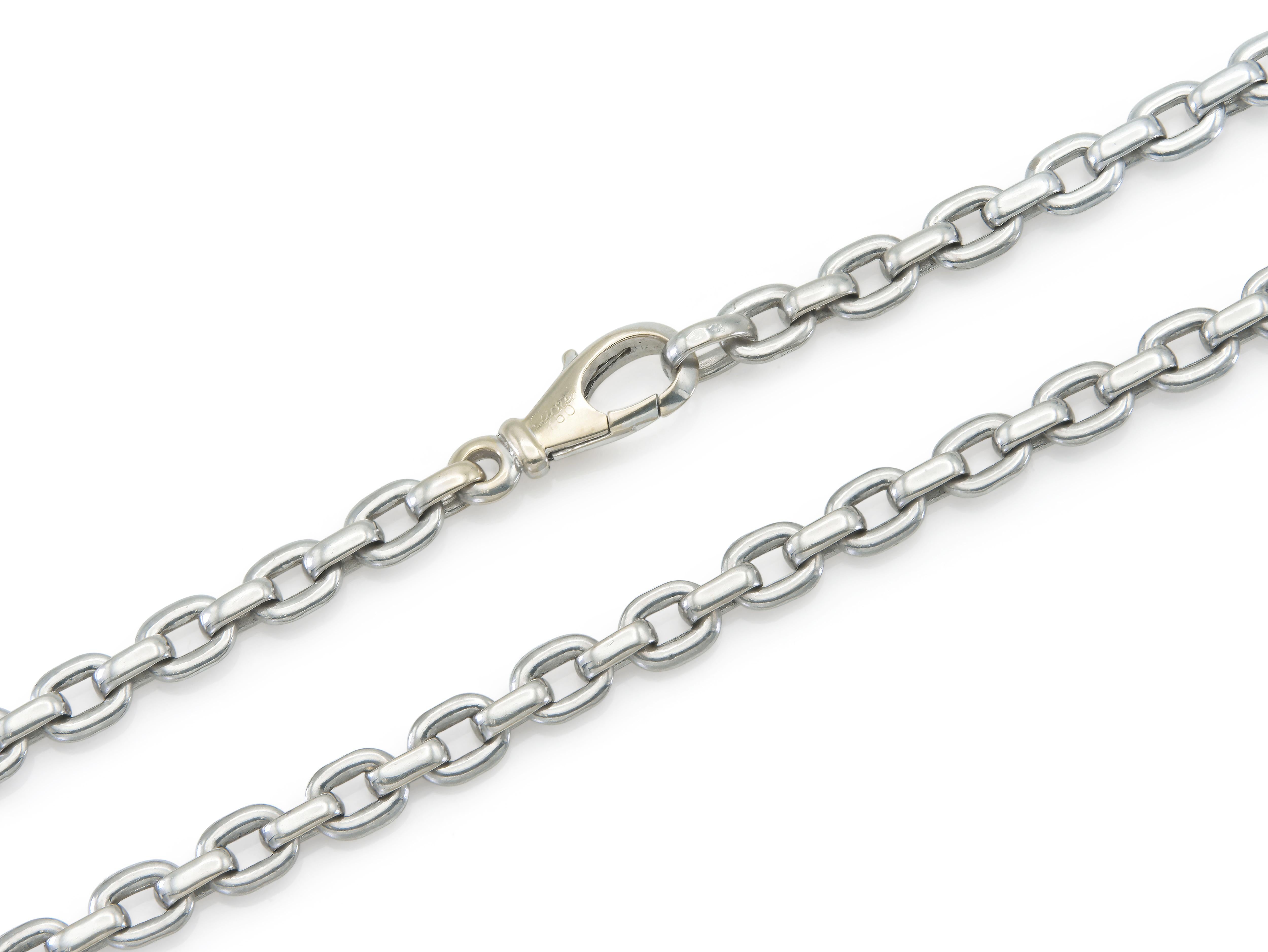 Cartier Cable Link Chain Necklace – Eric Originals & Antiques Ltd
