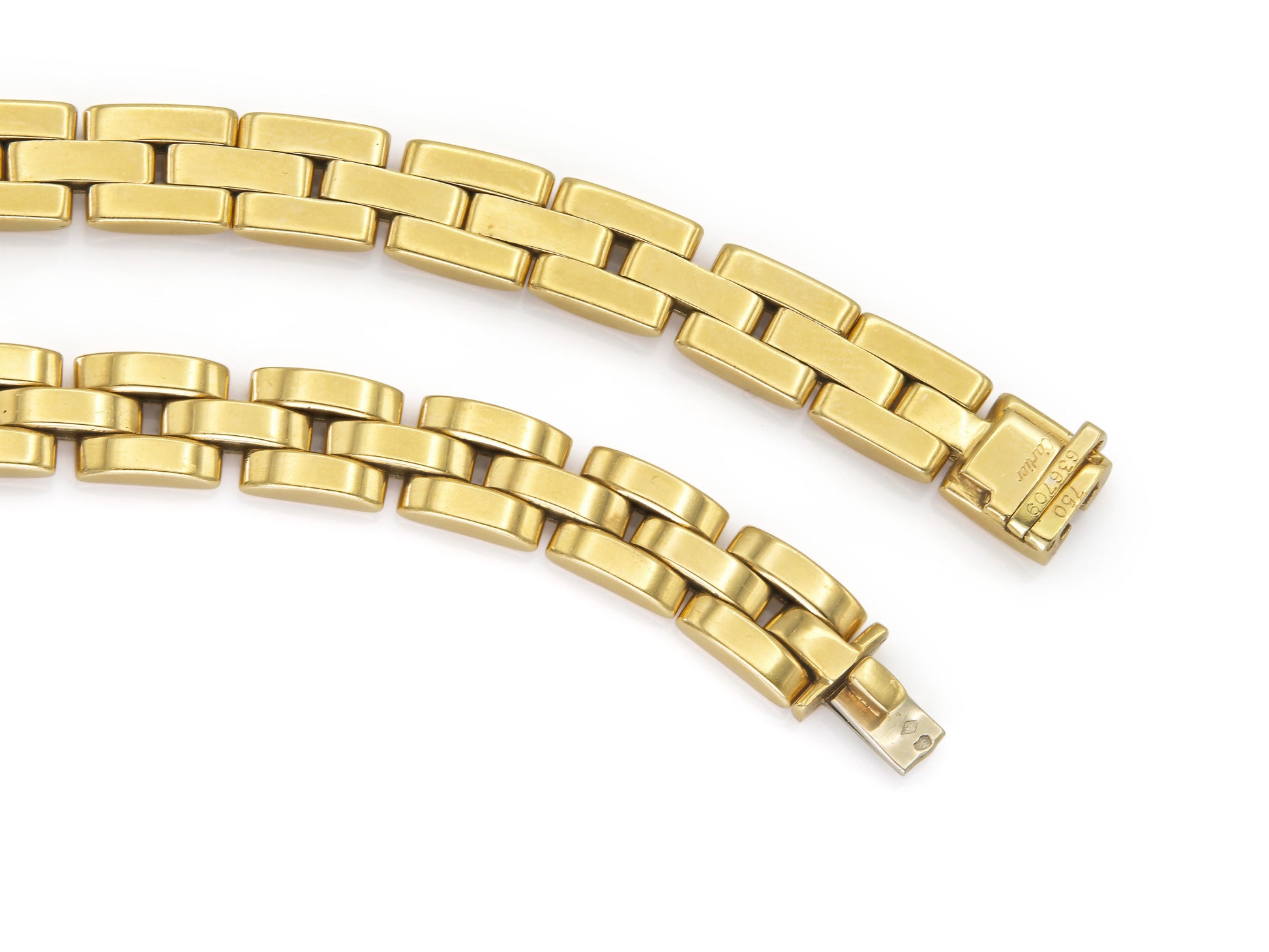 Cartier Maillon Panthere Necklace with Diamond Links