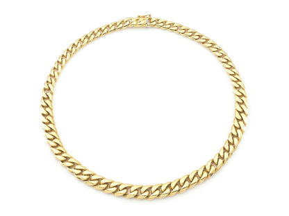 Vintage Tiffany & Co. Graduating Cuban Link Necklace