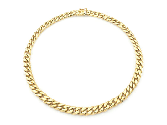 Vintage Tiffany & Co. Graduating Cuban Link Necklace