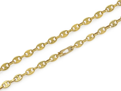 Vintage 1960s Gold Mariner Links Chain Necklace