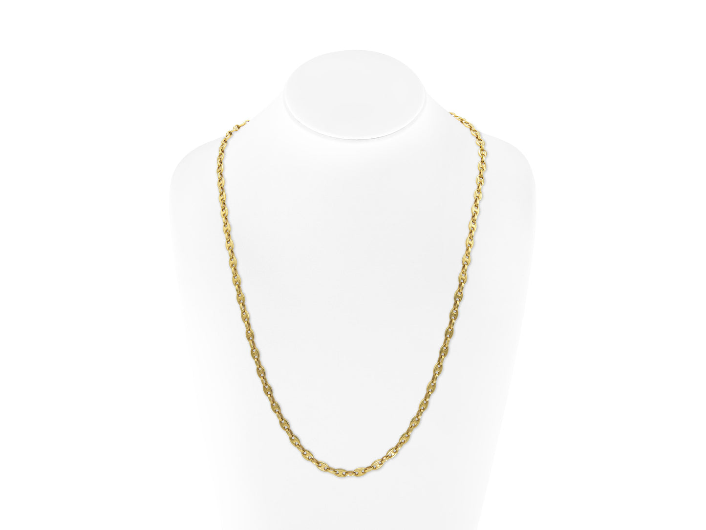 Vintage 1960s Gold Mariner Links Chain Necklace