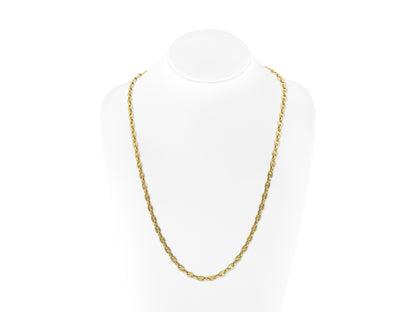Vintage 1960s Gold Mariner Links Chain Necklace