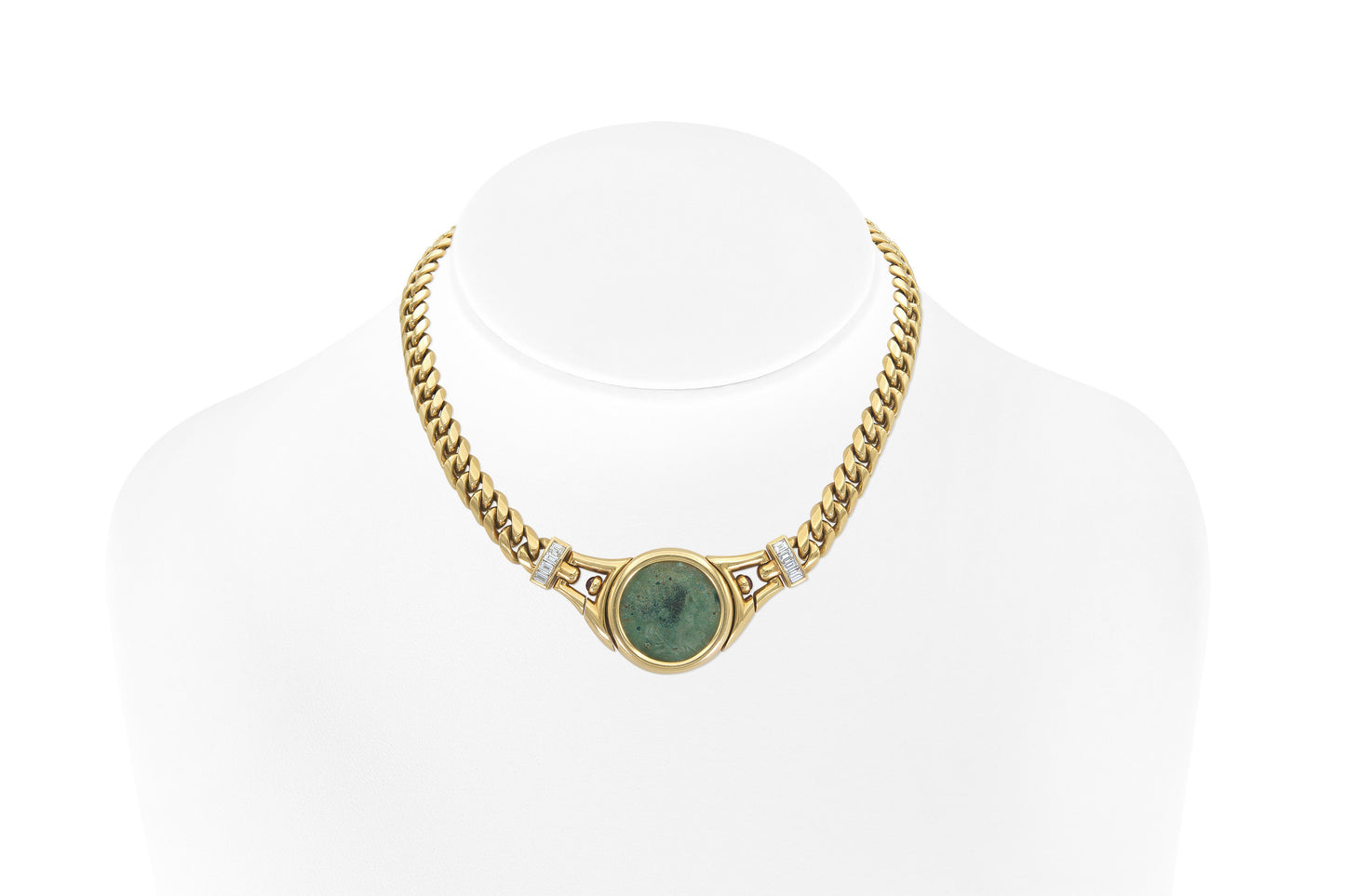 Vintage Bvlgari Monete Roman Coin Necklace