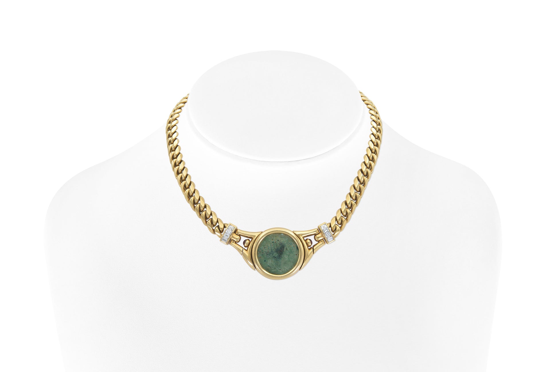 Vintage Bvlgari Monete Roman Coin Necklace