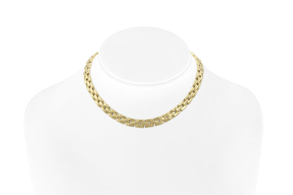 Vintage 1990s Cartier Maillon Panthere Necklace
