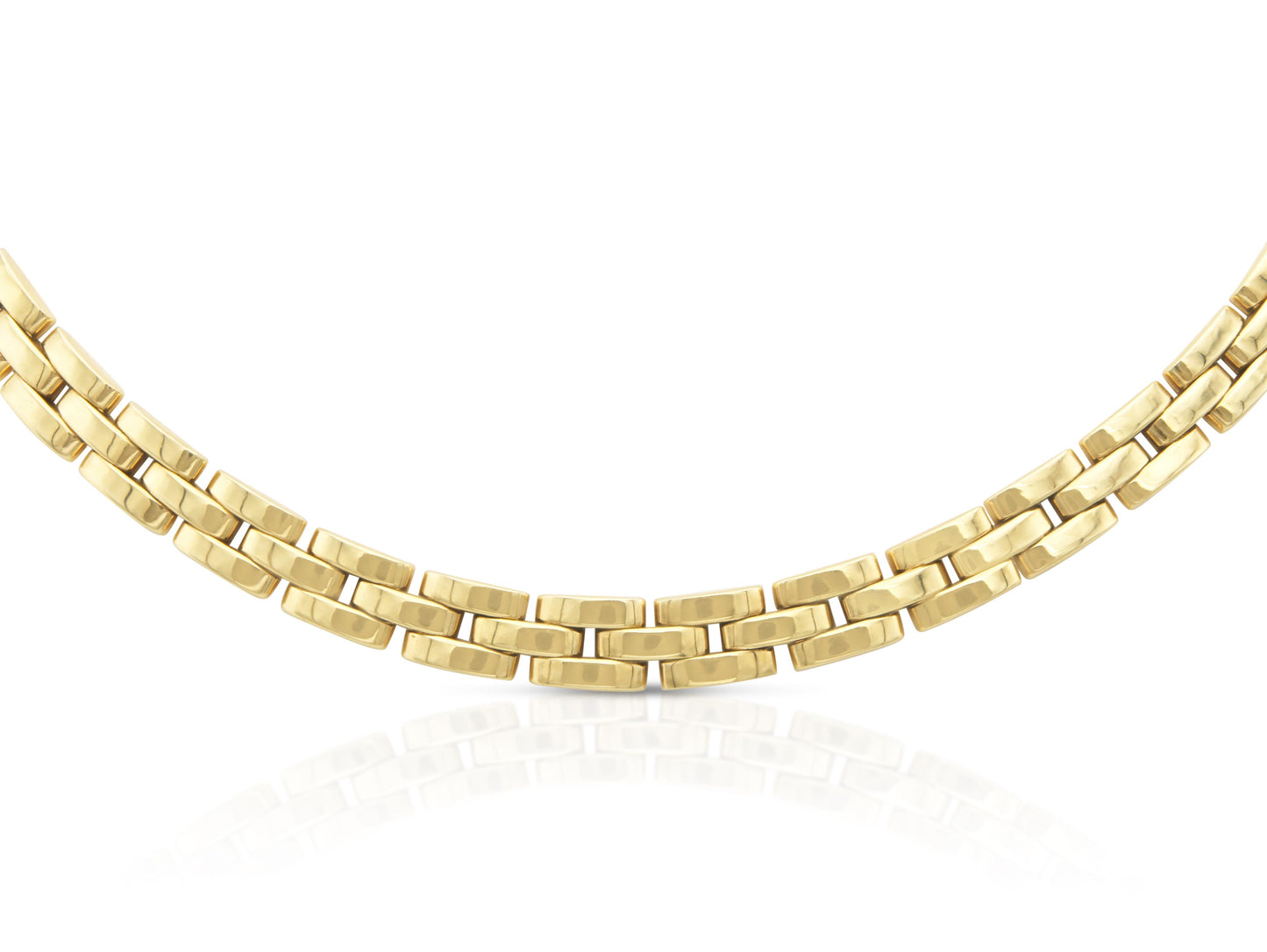 Vintage 1990s Cartier Maillon Panthere Necklace