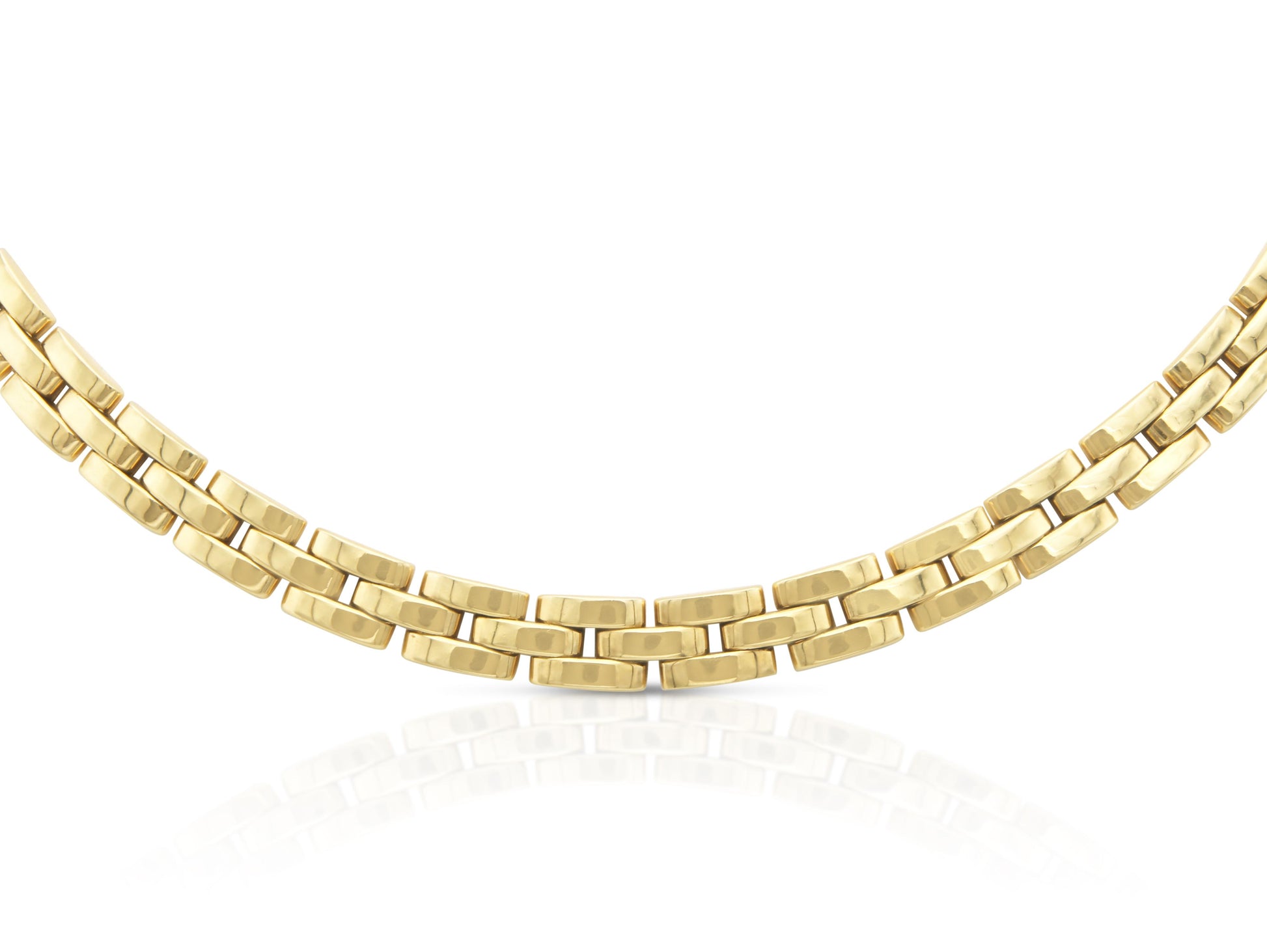 Vintage 1990s Cartier Maillon Panthere Necklace