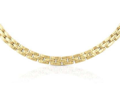 Vintage 1990s Cartier Maillon Panthere Necklace