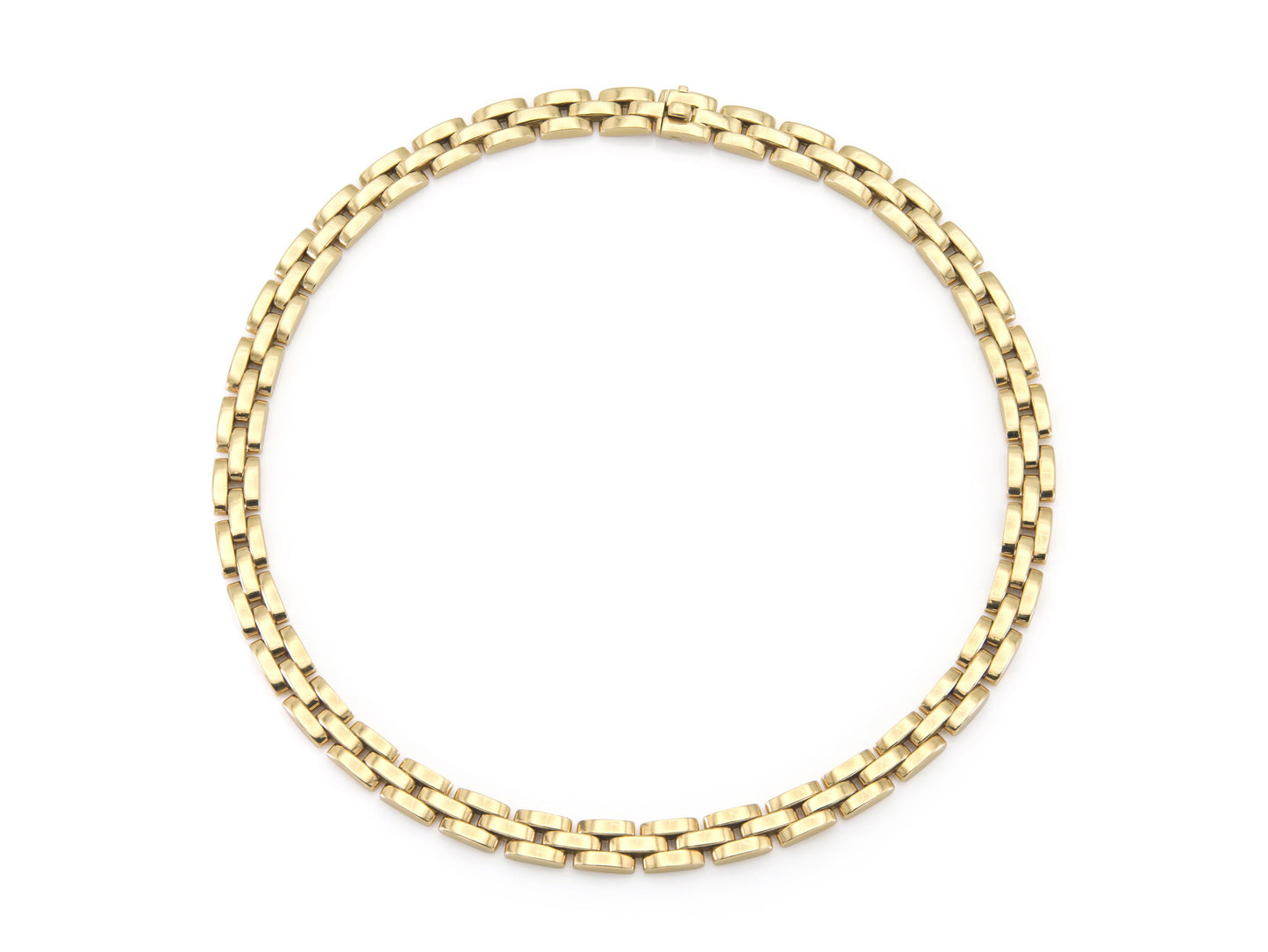 Vintage 1990s Cartier Maillon Panthere Necklace