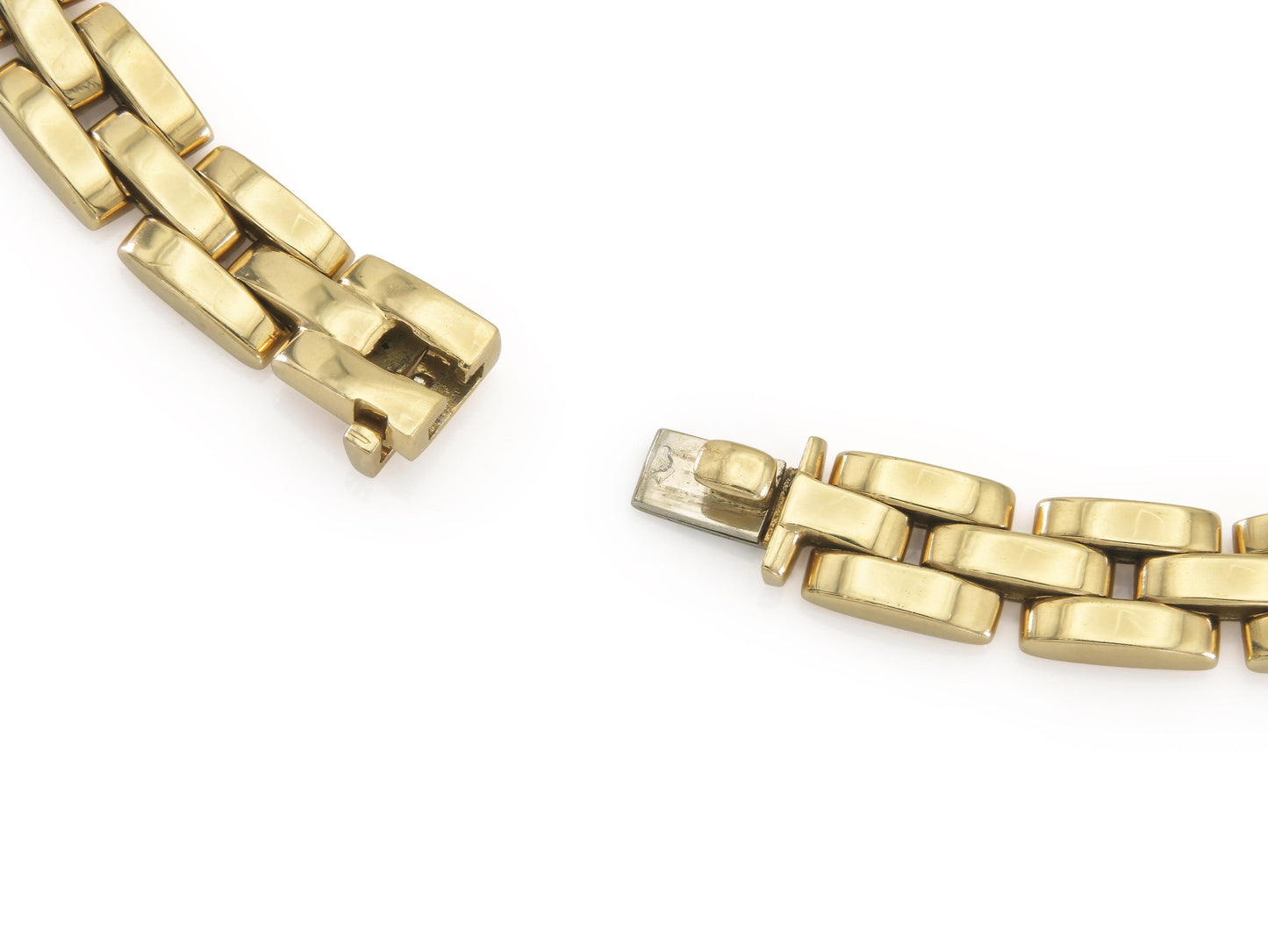Vintage 1990s Cartier Maillon Panthere Necklace