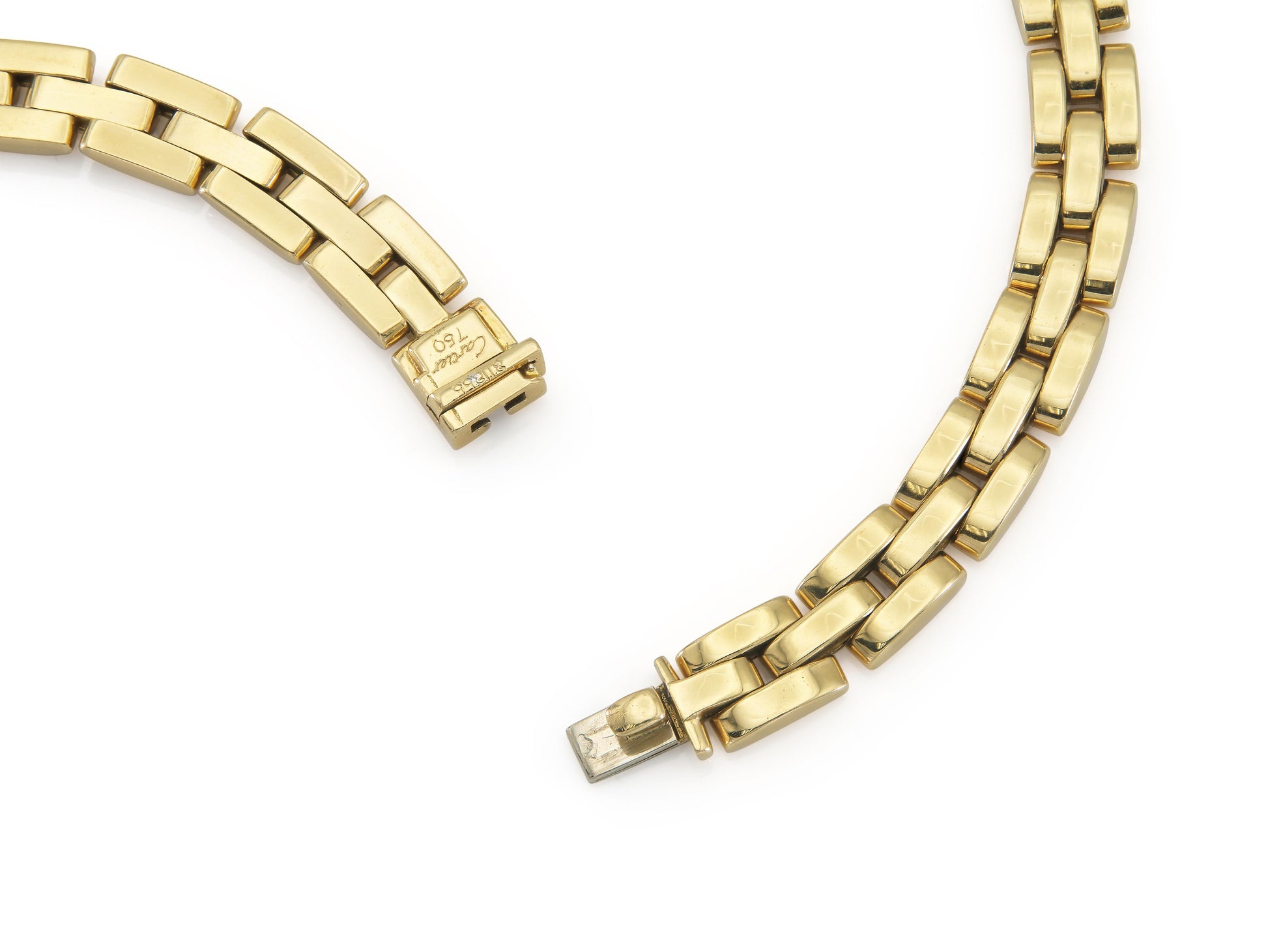 Vintage 1990s Cartier Maillon Panthere Necklace