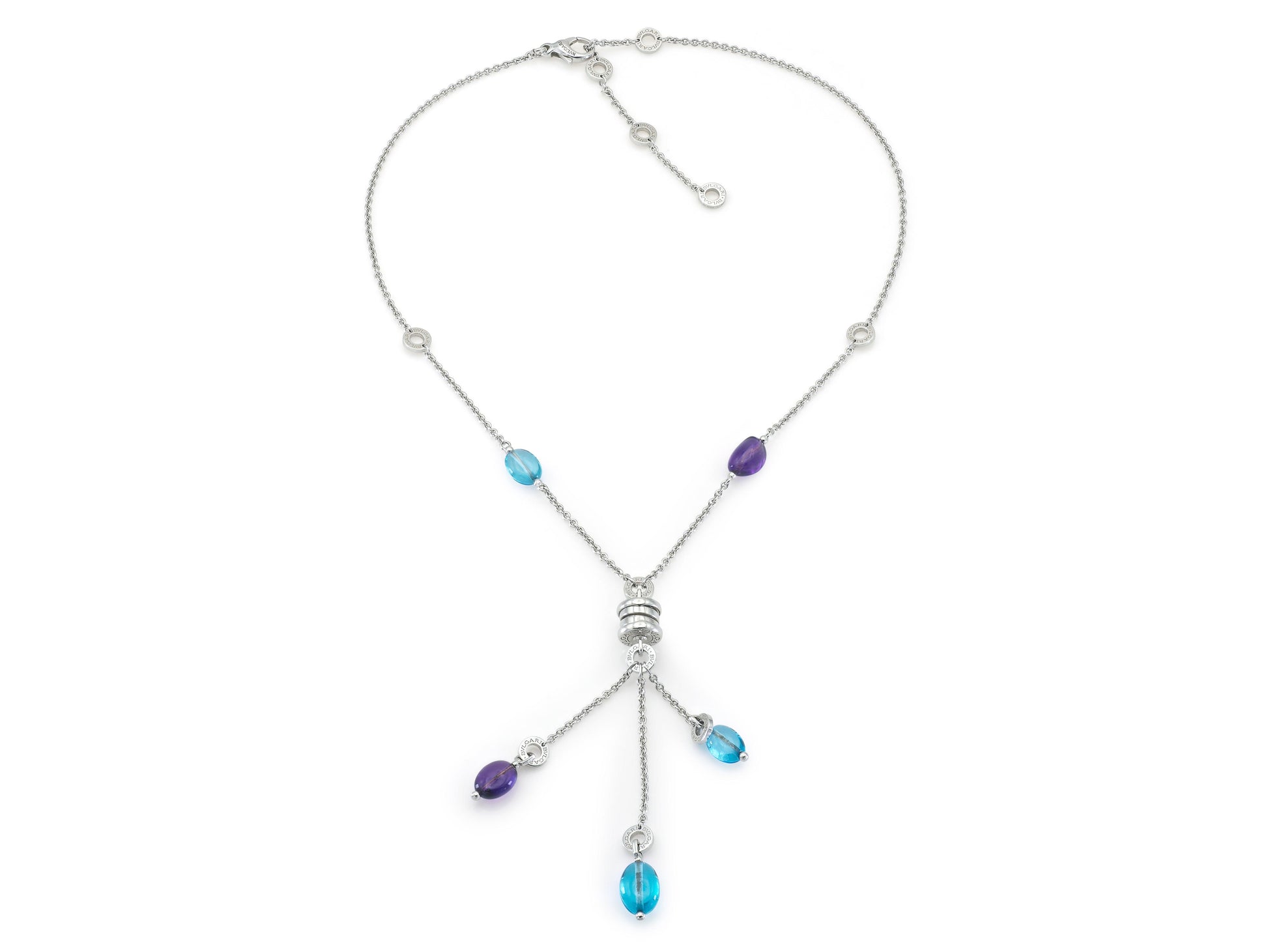 Bvlgari B.Zero1 Multi-Gem Lavalier Necklace