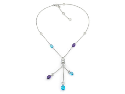 Bvlgari B.Zero1 Multi-Gem Lavalier Necklace