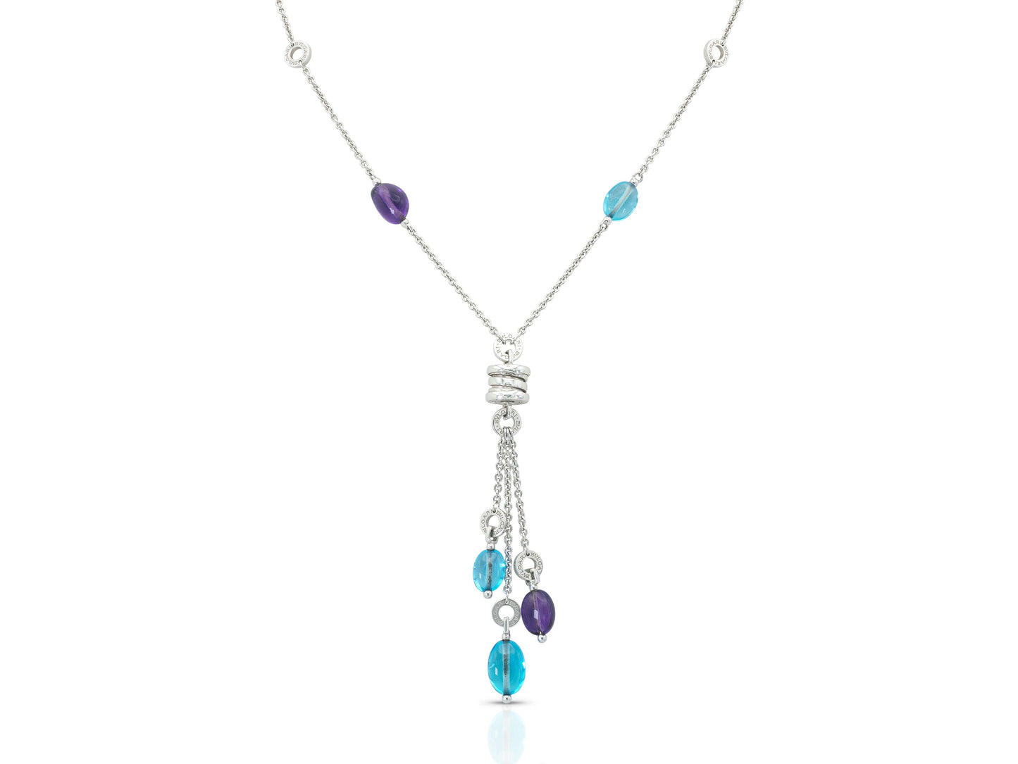 Bvlgari B.Zero1 Multi-Gem Lavalier Necklace