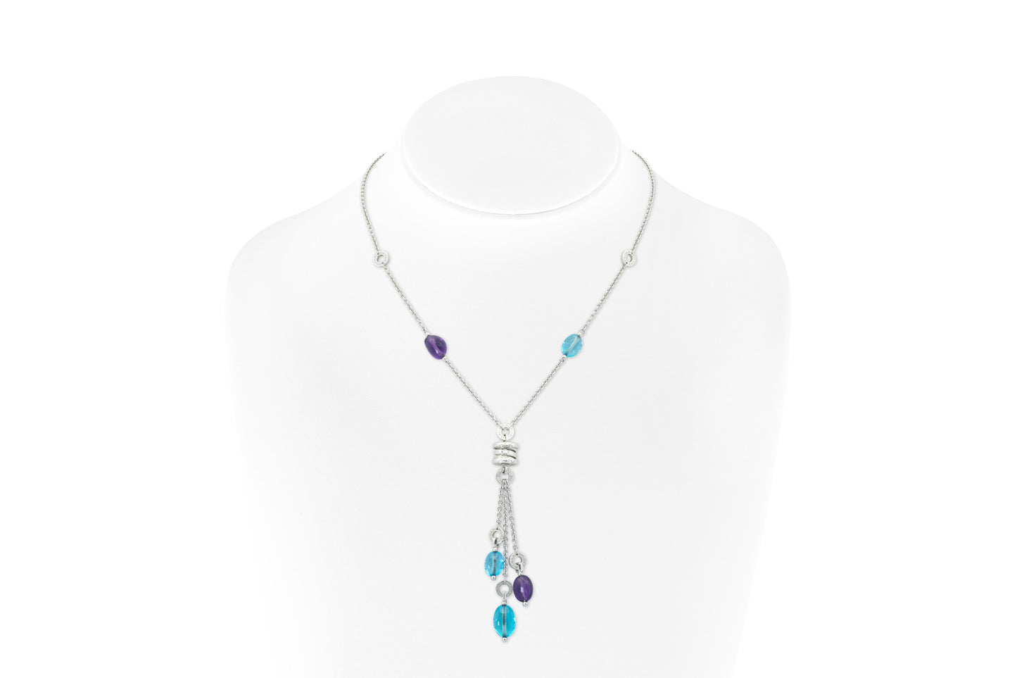 Bvlgari B.Zero1 Multi-Gem Lavalier Necklace