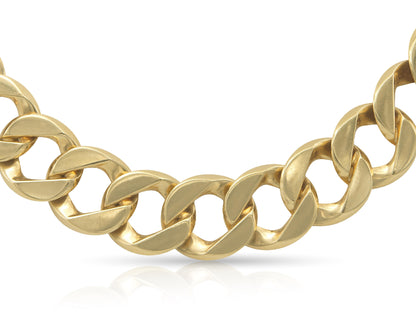 Verdura Curb Link Necklace