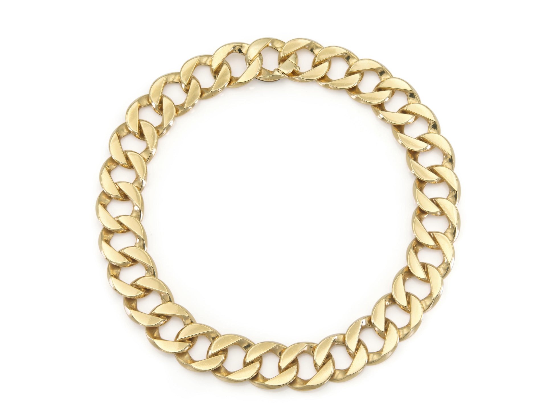 Verdura Curb Link Necklace