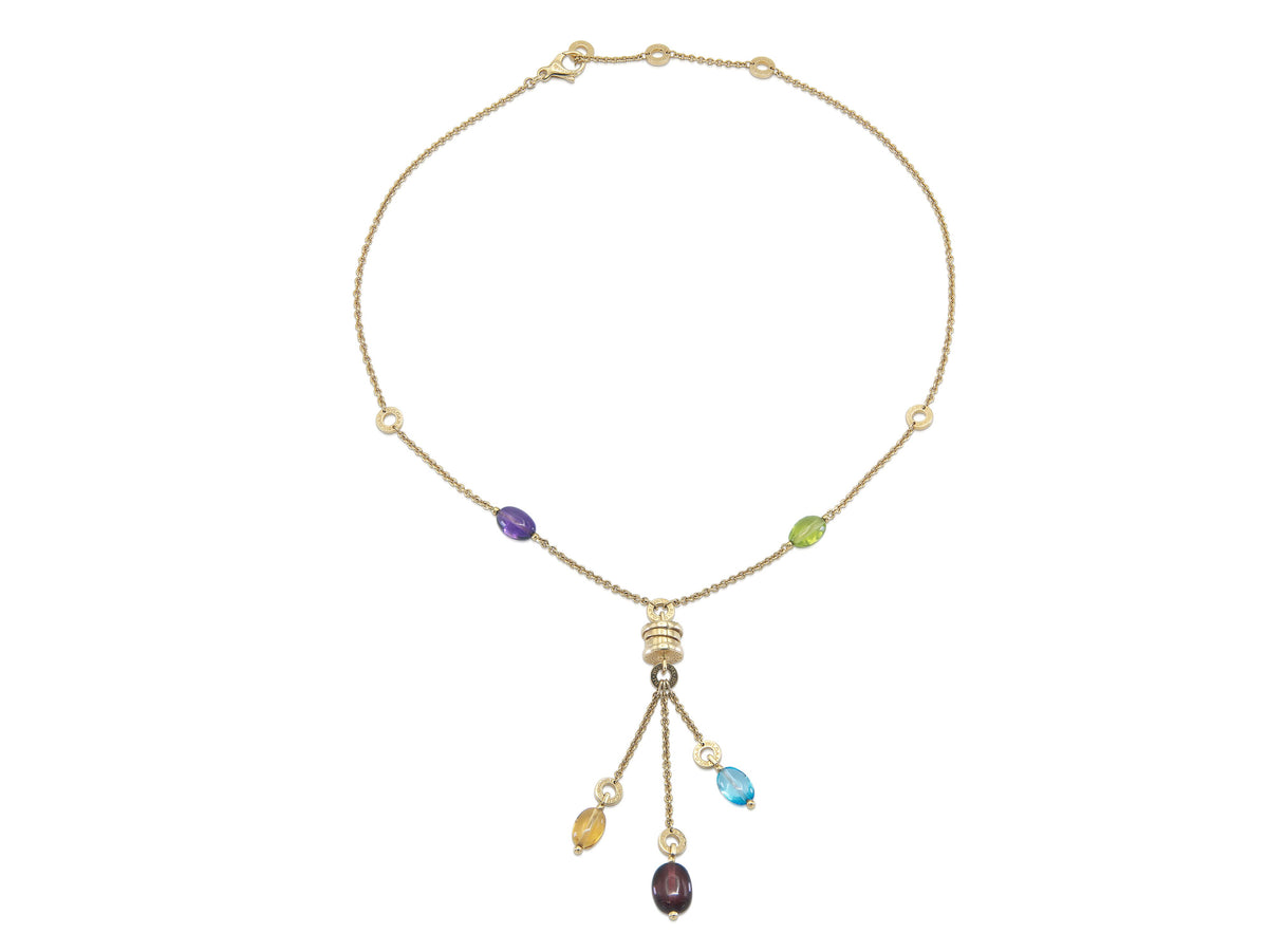 Bvlgari B.Zero1 Multi-Gem Lavalier Necklace