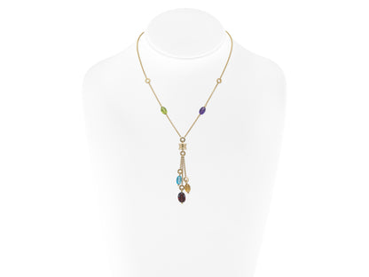 Bvlgari B.Zero1 Multi-Gem Lavalier Necklace