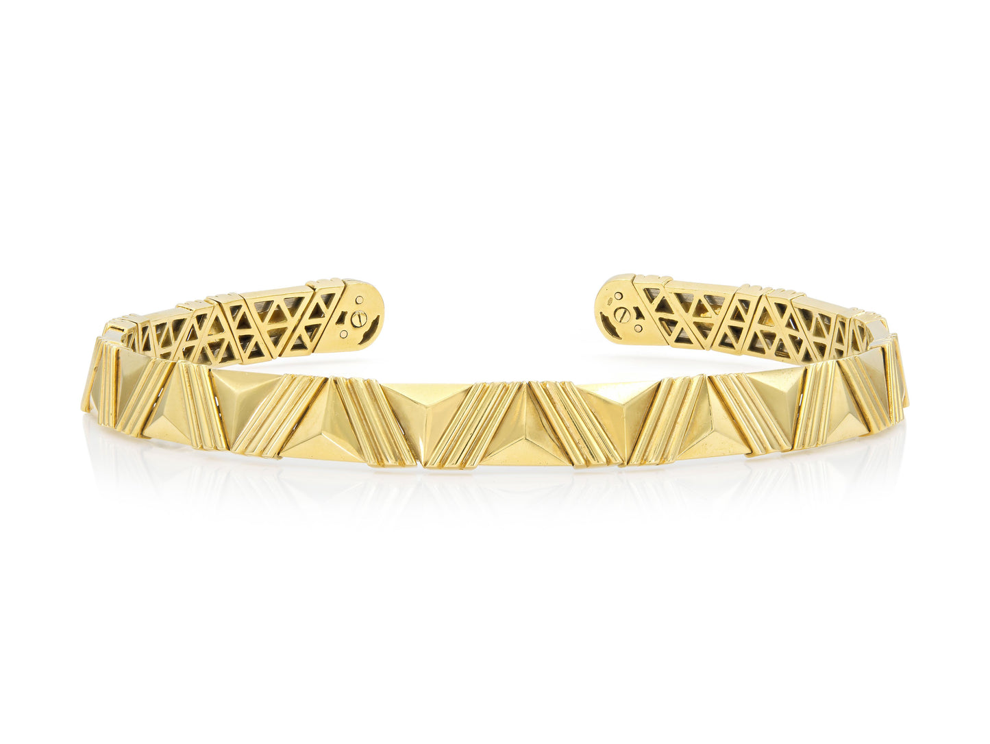 Vintage 1980s Gold Chocker Necklace, Bracelet & Earrings Set