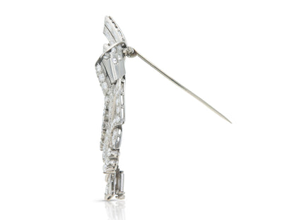 Vintage 1950s Diamond Brooch