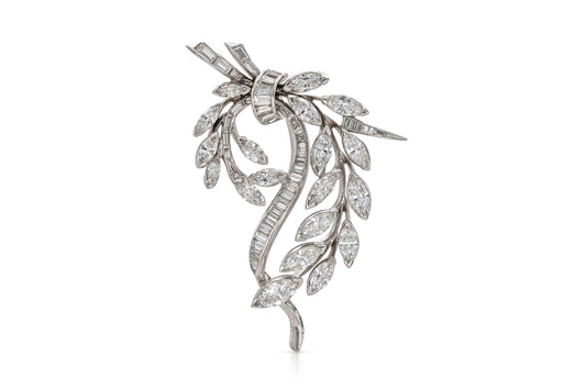 Kwiat 7.00 Carat Diamond Brooch