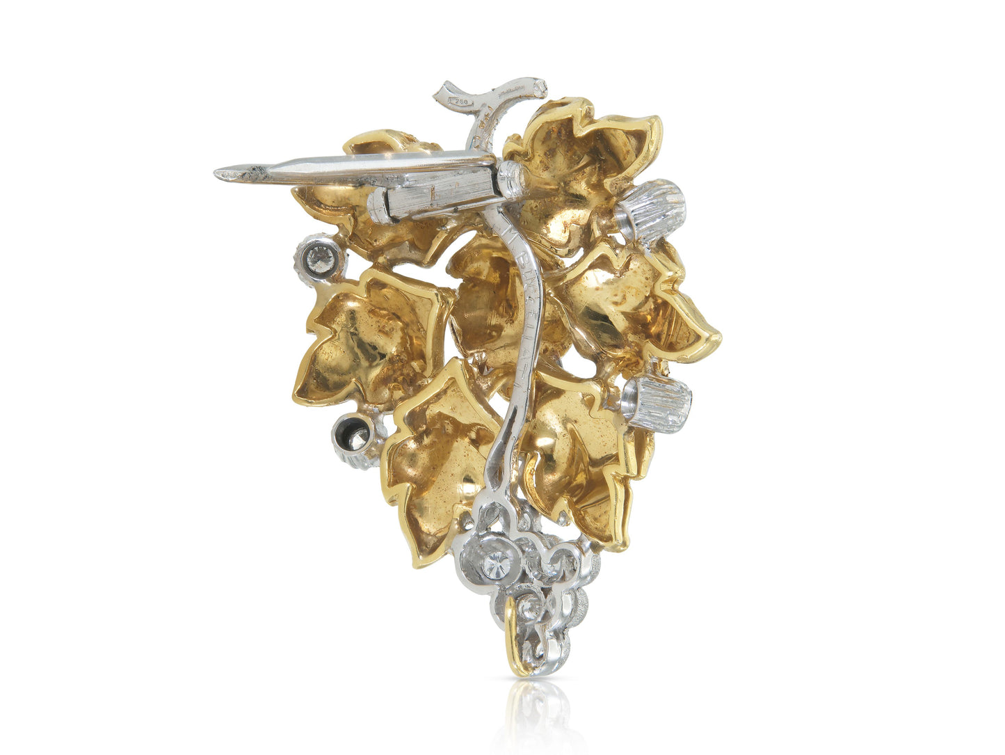 Vintage 1960s Mario Buccellati Leaf Brooch