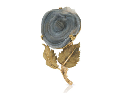 Vintage 1950s Mario Buccellati Geode Brooch