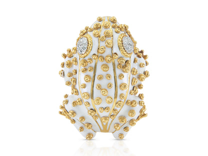 David Webb Frog Brooch