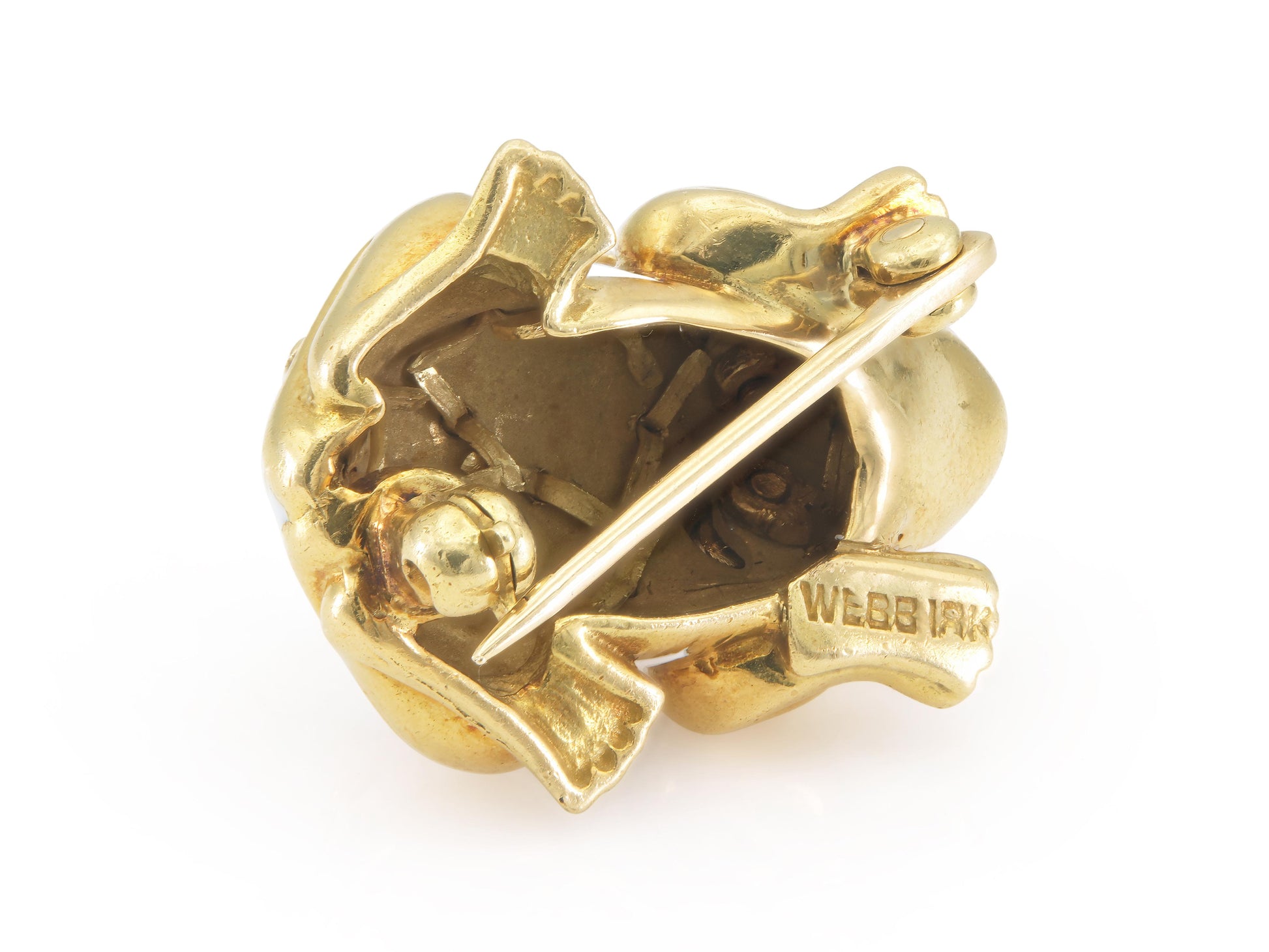David Webb Frog Brooch