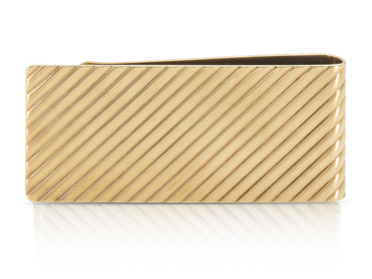 Vintage 1970s Tiffany & CO. Gold Money Clip