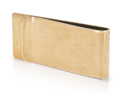 Vintage 1970s Tiffany & CO. Gold Money Clip