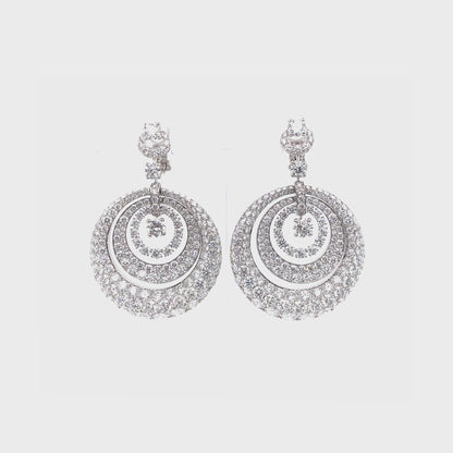 Graff Circle Bombe Diamond Earrings