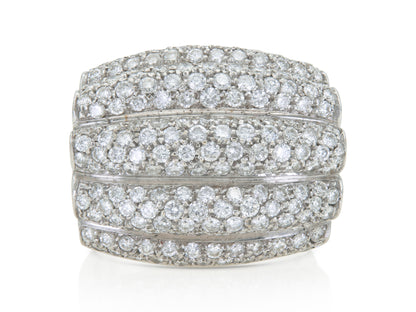 2.85 Carat Diamond Shrimp Ring