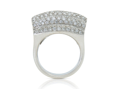 2.85 Carat Diamond Shrimp Ring