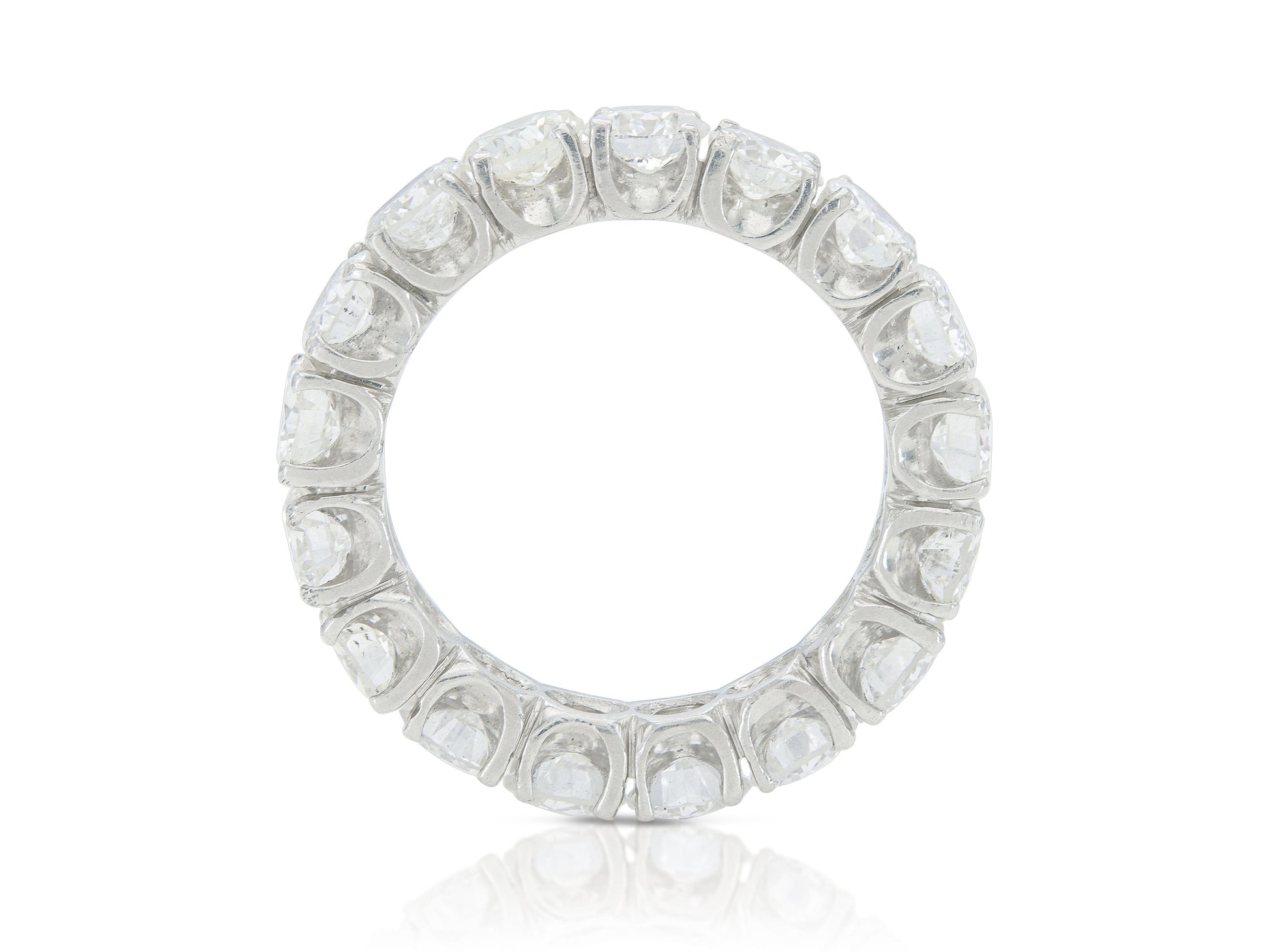 6.00 Carat Round Brilliant Cut Diamond Eternity Band