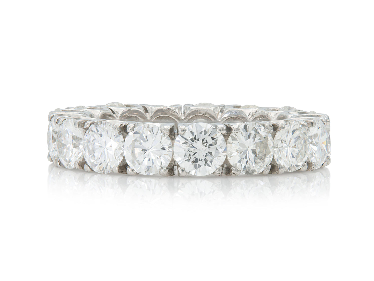 6.00 Carat Round Brilliant Cut Diamond Eternity Band