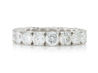 6.00 Carat Round Brilliant Cut Diamond Eternity Band