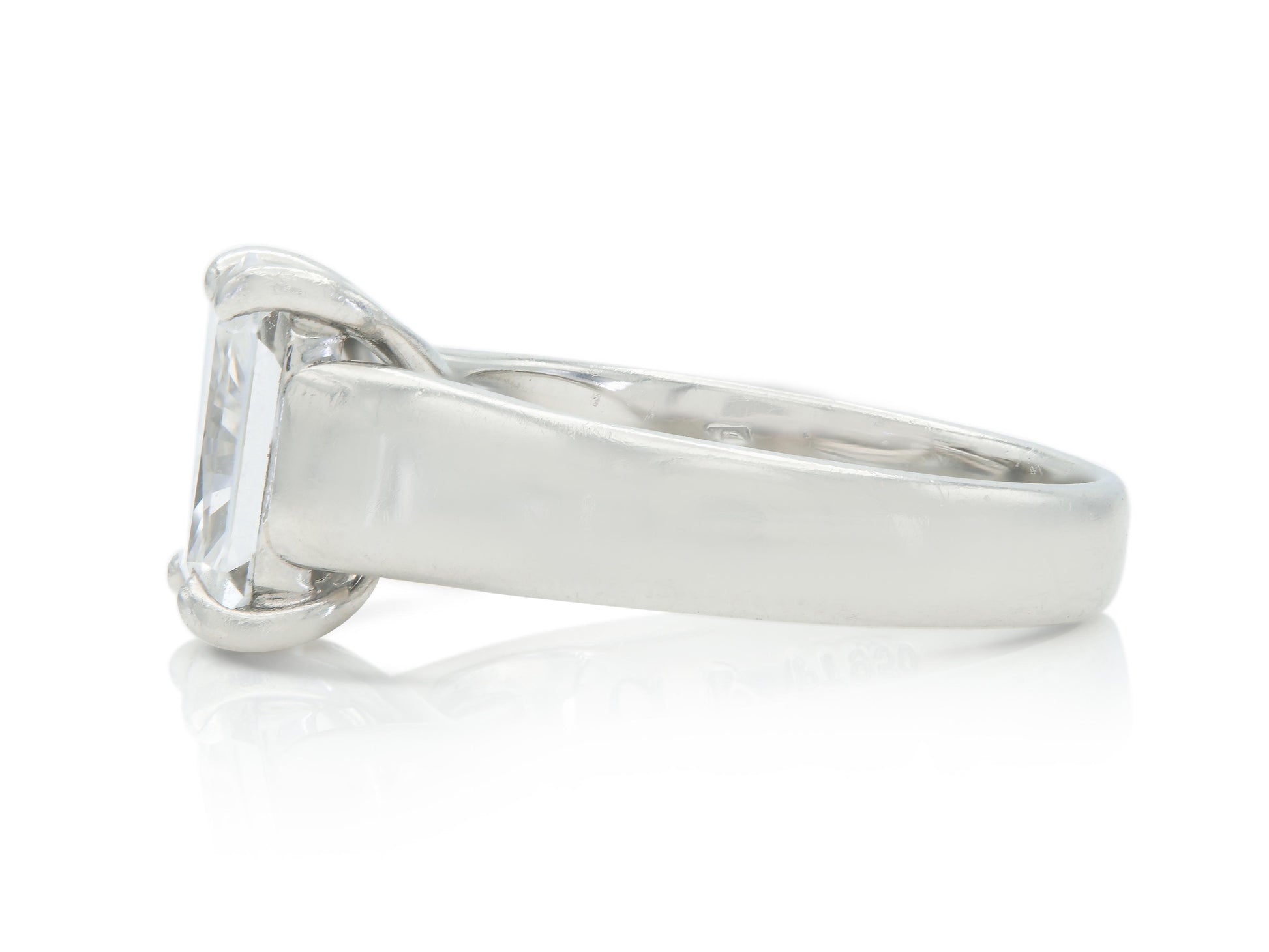 2.28 Carat GIA Certified Radiant Cut Diamond Engagement Ring