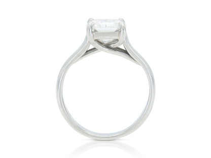 2.28 Carat GIA Certified Radiant Cut Diamond Engagement Ring