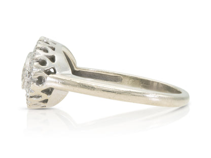 Vintage 1940s Retro 1.15 Carat Diamond Ring