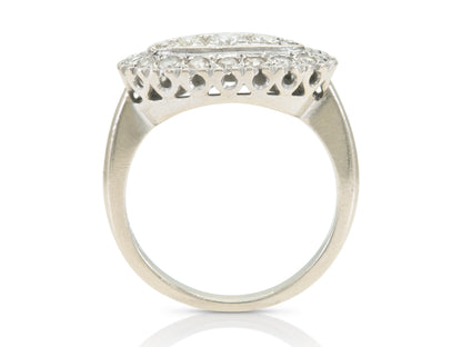 Vintage 1940s Retro 1.15 Carat Diamond Ring
