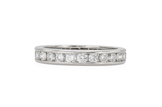 Vintage Tiffany & Co. 1.50 Carat Round Cut Diamond Eternity Band