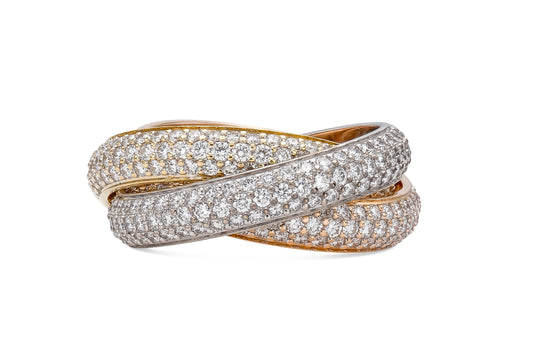 Cartier Diamond Trinity Ring