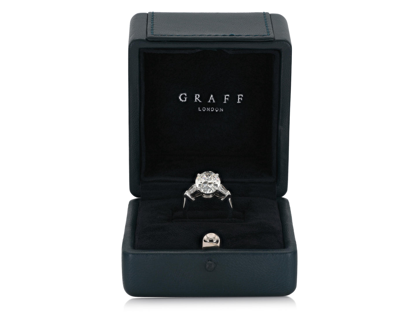 Graff 6.29 Carat Oval Cut Diamond Engagement Ring